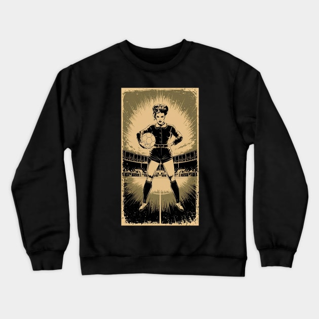 Womens Soccer Crewneck Sweatshirt by Hunter_c4 "Click here to uncover more designs"